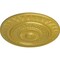 Ekena Millwork Christopher Ceiling Medallion, Hand-Painted Rich Gold, 26 5/8"OD x 2 1/4"P CM26CSRGS - alternate 3